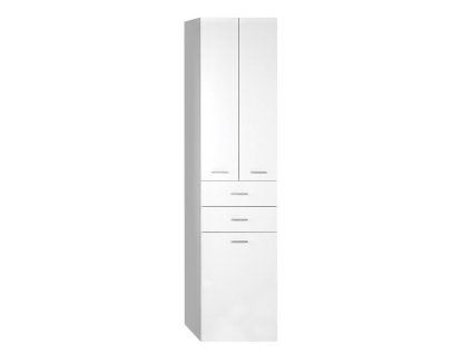 Aqualine ZOJA / KERAMIA FRESH 51293 vysoká skříňka 184 cm bílá