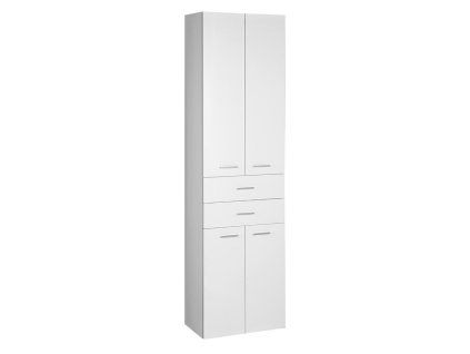 Aqualine ZOJA / KERAMIA FRESH 51291 vysoká skříňka 184 cm bílá