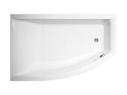 Vagnerplast Veronela 160 x 105 cm VPBA160VEA3LX-04 vana vč. noh levá  + Nohy k vaně ZDARMA