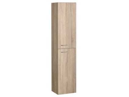 Aqualine ZOJA/KERAMIA FRESH skříňka vysoká 30x140x25cm dub platin 51157