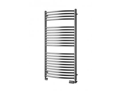 Isan Silla Radius Inox 1180 x 600 mm koupelnový radiátor nerez