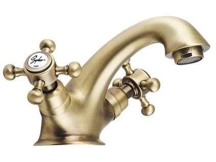 Sapho Antea 3176 umyvadlová baterie stojánková kohoutková bronz