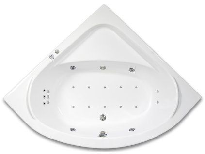 536 1 viriva vana gaia 2 luxus 140 x 140 cm 4 velke masazni trysky 8 malych masaznich trysek 10 air trysek 1 led osvetleni