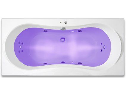 923 1 viriva vana 180 x 80 cm svetelna terapie masazni