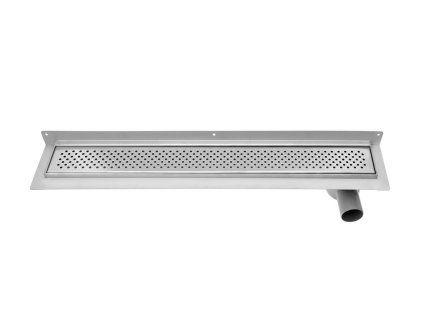 Aqualine Krokus 2715-10 sprchový kanálek s roštem 960 x 122 x 85 mm nerez