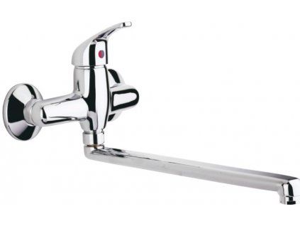 Raf Polar PL03A dřezová nástěnná baterie ploché ústí 20 cm, r. 100 mm