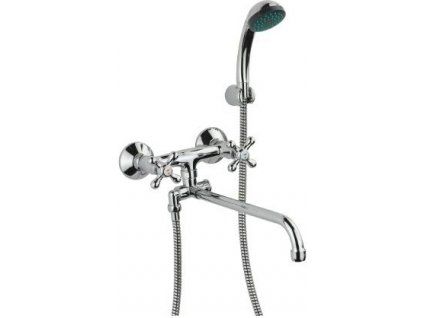 Raf Rio II RK1129B kombinovaná vana-umyvadlo nástěnnná baterie s příslušenstvím kulaté ústí 30 cm, r. 150 mm