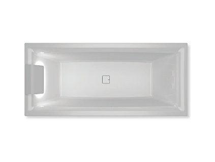 Riho Still Square Led L 180 x 80 cm vana akrylátová obdélníková bílá B099004005
