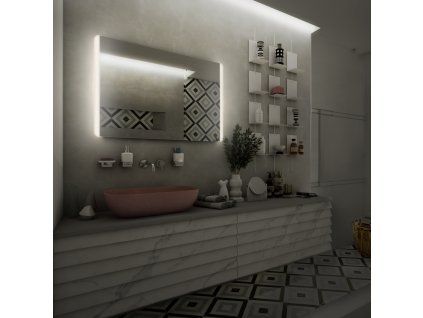 Nimco 17000 LED zrcadlo podsvícené 90 x 70 cm bez senzoru ZP 17019