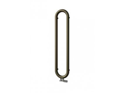 Isan Coron 1500 x 330 mm koupelnový radiátor bílý