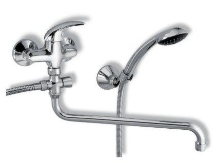 Novaservis Vanová paneláková baterie 150 mm Metalia 55 chrom 55071,0