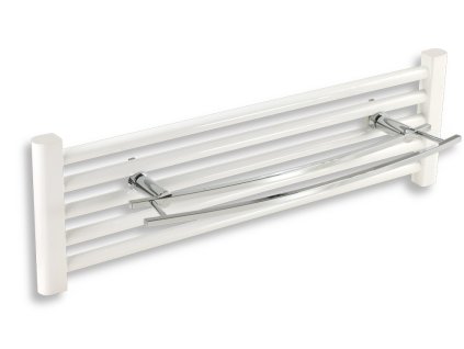 Novaservis Dvojitý držákna otopný žebřík 600 mm Metalia 2 chrom 6225/1,0