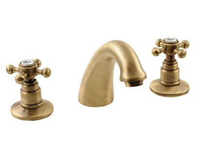 Sapho Antea 3026 umyvadlová tříprvková baterie stojánková kohoutková bronz