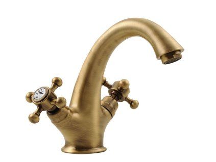 Sapho Antea 3276 umyvadlová baterie stojánková kohoutková bronz