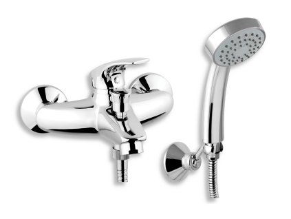 Novaservis Metalia 57 vanová baterie nástěnná 150 mm chrom 57020.0