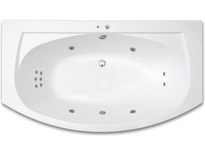 3071 viriva vana titan surf 180 x 100 cm 4 velke masazni trysky 8 malych masaznich trysek 1 saci kos