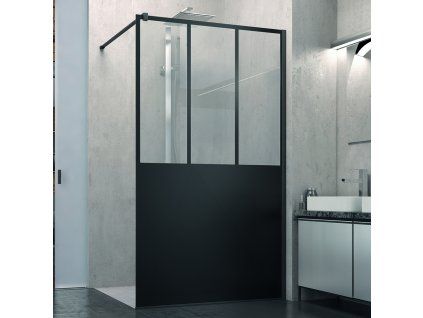 SanSwiss Ronal WALK-IN EASY 120 cm sprchová zástěna sklo Loft 69 STR4P1200669