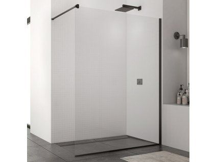SanSwiss Ronal WALK-IN EASY 100 cm sprchová zástěna sklo Transparent STR4P1000607