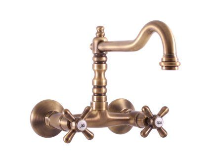 307 1 morava retro umyvadlova drezova baterie stara mosaz bronz mk102 5 28sm rav slezak barva stara mosaz bronz rozmer 100 mm