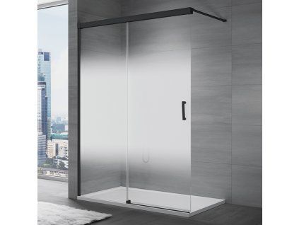 SanSwiss Ronal WALK-IN CADURA 160 cm levá sprchová zástěna sklo Shade CAW2G1600668