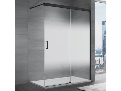 SanSwiss Ronal WALK-IN CADURA 180 cm pravá sprchová zástěna sklo Shade CAW2D1800668