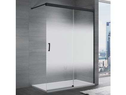 SanSwiss Ronal WALK-IN CADURA 110 cm pravá sprchová zástěna sklo Shade CAW2D1100668