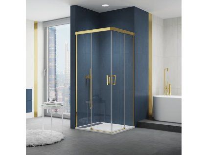 SanSwiss Ronal CADURA 100 cm pravé sprchové dveře sklo Shade CAE2D1001268
