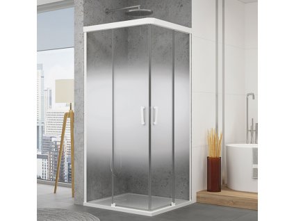 SanSwiss Ronal CADURA 70 cm pravé sprchové dveře sklo Shade CAE2D0700968