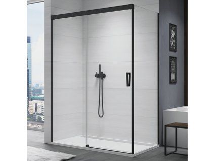 SanSwiss Ronal CADURA 170 cm levé sprchové dveře sklo Transparent CAS2G1700607