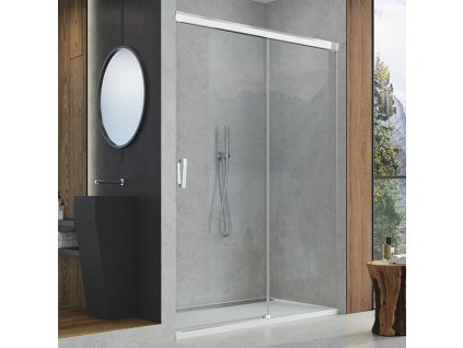 SanSwiss Ronal CADURA 100 cm pravé sprchové dveře sklo Shade CAS2D1005068
