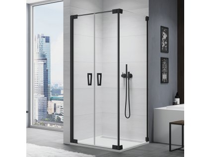 SanSwiss Ronal CADURA 110 cm sprchové dveře sklo Transparent CA2C1100607