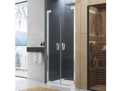 SanSwiss Ronal CADURA 70 cm sprchové dveře sklo Transparent CA2C0705007