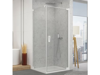 SanSwiss Ronal CADURA 70 cm pravé sprchové dveře sklo Transparent CA1CD0700907
