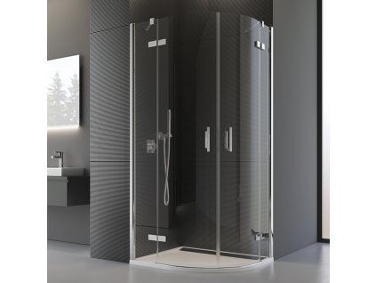 SanSwiss Ronal PUR 90 x 90 cm sprchový kout sklo Transparent PU4P550901007