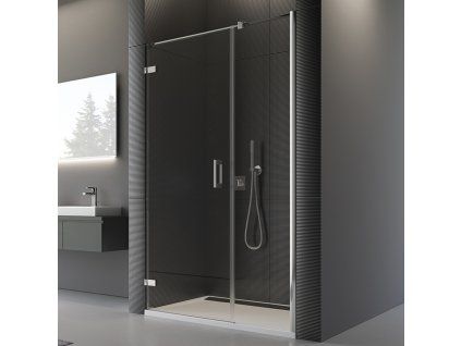 SanSwiss Ronal PUR 140 cm levé sprchové dveře sklo Satinato PU31PG1401049