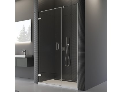 SanSwiss Ronal PUR 90 cm levé sprchové dveře sklo Carre PU31PG0901030