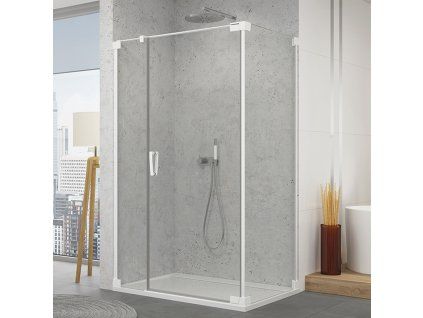 SanSwiss Ronal CADURA 75 cm boční stěna sklo Transparent CAT20750907