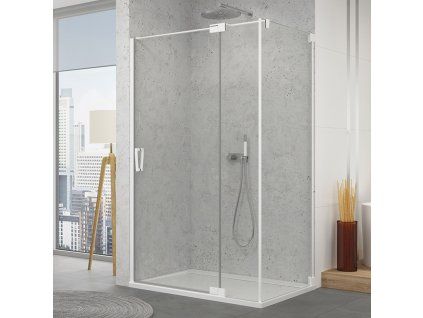 SanSwiss Ronal CADURA 110 cm boční stěna sklo Transparent CAT31100907