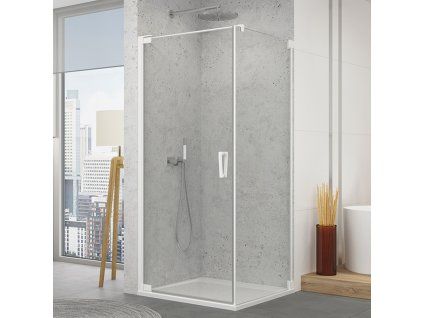 SanSwiss Ronal CADURA 110 cm boční stěna sklo Transparent CAT11100907