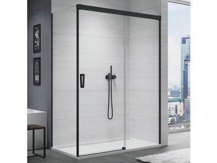 SanSwiss Ronal CADURA 110 cm boční stěna sklo Transparent CAST1100607