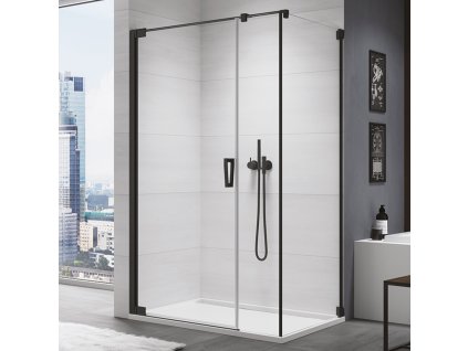 SanSwiss Ronal CADURA 110 cm boční stěna sklo Shade CAT51100668