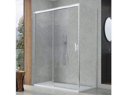 SanSwiss Ronal CADURA 75 cm boční stěna sklo Transparent CAST0755007