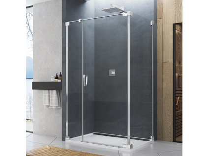 SanSwiss Ronal CADURA 110 cm boční stěna sklo Shade CAT21105068