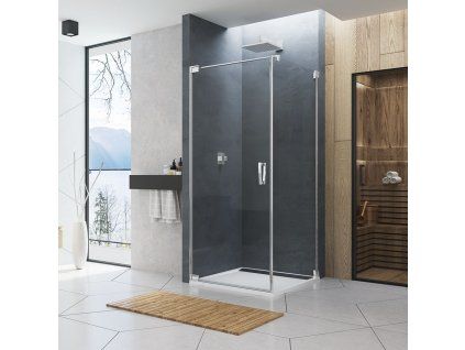 SanSwiss Ronal CADURA 110 cm boční stěna sklo Shade CAT11105068