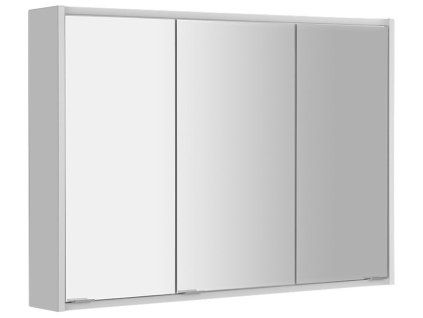 Sapho BATU 100 x 71 x 15 cm 1141130 galerka 2x LED osvětlení bílá