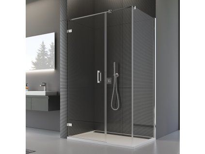 SanSwiss Ronal PUR 80 cm boční stěna sklo Transparent PUDT3P0801007