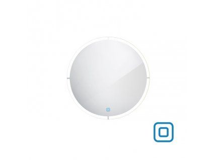 Nimco 24000 LED zrcadlo podsvícené průměr 60 cm se 2 dotykovými senzory ZP 24000RVX