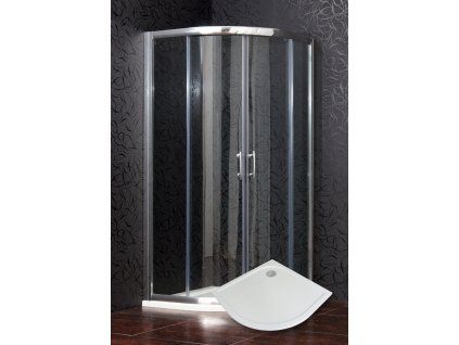 227 1 arttec sprchovy kout ctvrtkruhovy briliant 90 x 90 x 198 cm cire sklo s vanickou z liteho mramoru polaris