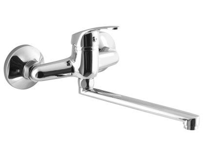 Aqualine 35 nástěnná baterie, rozteč 150 mm, ramínko ploché, 220 mm, chrom 52031
