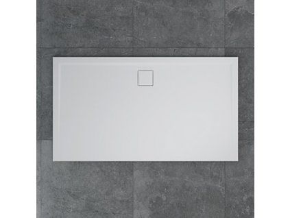 SanSwiss LIVADA 80 cm sprchová vanička z litého mramoru 80 x 140 x 3,5 cm  W20AL08014004